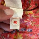 Gap  Pink Floral Ruffle Wrap Skirt Photo 9