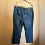 Brunello Cucinelli  The stitchless jean ankle crop sz 10 denim straight leg jeans Photo 7