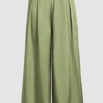 Mustard Seed  satin sage wide leg trousers Photo 0