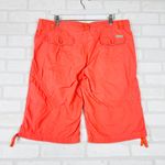 Columbia  Womens Coral Cargo Shorts Size 16 Drawstring Utility‎ Casual Photo 11