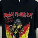 Iron Maiden Black Cropped Tee size M Size M Photo 6