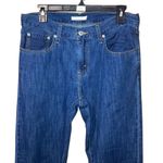 Levi's Levi’s middy straight dark wash non ripped jeans Sz 28 100% cotton #760 Photo 1