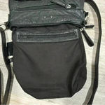 Stone Mountain Crossbody Purse Black Soft Leather Medium Shoulder Bag Adjustable Photo 8