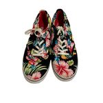Vans Women’s Tropical Palm Print Canvas Sneakers Size 8 Photo 2