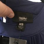 NWT Mossimo Blue High Neck knit Dress XS Photo 6