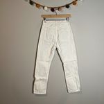 AGOLDE Mia Mid Rise Straight white jeans Photo 3