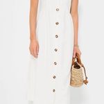 Tuckernuck  Pomander Place White Sleeveless Midi Dress Photo 0