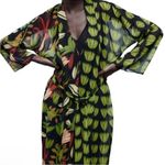 ZARA Floral Print Maxi Shirt Dress(Size Large) Photo 4