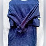 Go Couture  Solid Navy Tunic Size Large Photo 0