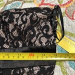 Alexia Admor  New York size medium black nude formal dress lace strapless zip up Photo 4