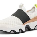 Sorel  Womens 9.5 Shoes Impact Kenetic II White Black Athletic Slip On Sneakers Photo 0