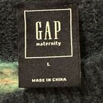 Gap Maternity Circular Fair Isle Holly Berry Sweater Sz Large Mohair Wool Blend Photo 7