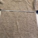 Abercrombie & Fitch Sweater Size Medium Beige Shorter in Front Zipper Detail Photo 7