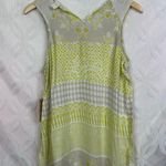 5 for $25| Beach Cove Sleeveless Blouse Size S NWT Yellow Photo 5