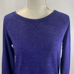 C9 Champion C9 by Champion Duo Dry Lightweight Cropped Blue Violet Sweatshirt Size M… Photo 1