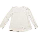 J. Jill Pure Jill Long Sleeve Shirttail Tee Top Womens Size S Petite Pima Cotton Gray Photo 2