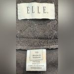 Elle  black lace overlay cropped dress pants - black - size 10 Photo 5