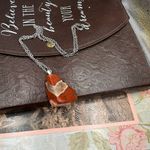 Handmade Red Jasper Necklace Oregon Pendant Photo 2
