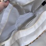 Boston Proper  Pia Rossini Straw Pearl Handbag Tote Bag Beach Summer Vacation NEW Photo 5