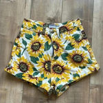 American Apparel 4/$25 High Waist Sunflower Jean Shorts Sz 23 Photo 6