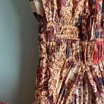 Ulla Johnson  Oni Garden Rose Floral Silk Tiered Puff Long Sleeve Mini Dress Sz 0 Photo 6