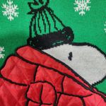 Snoopy snow jacket Christmas sweater men's XXL White Photo 3