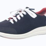 Tory Burch navy blue and red sneaker Photo 0