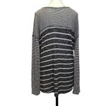 We The Free by Urban Outfitters Striped Knit V-Neck Sweater - Size Small Photo 2