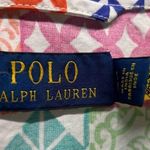 Polo Ralph Lauren Jacket Full Zip Multi Color Patchwork Light Weight Small NWT White Photo 5
