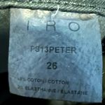 IRO  Black Distressed Jean Shorts Photo 10