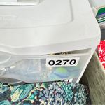 Vintage White Gold Plastic Bead Necklace MCM Minimalist Classic Womens Jewelry Photo 6