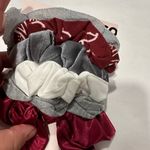 SO ® Burgundy & Gray Scrunchie Set Photo 3