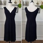 Garnet Hill Black Cross Top Sleeveless Dress Black S Photo 1