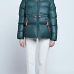 Hunter Original A Line Puffer Jacket Blue Womens Size Medium Photo 0