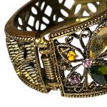 Vintage Butterfly Hinge Bracelet Gold Photo 3
