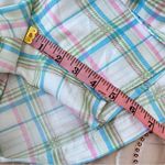 Athleta  Pastel Plaid Pleated Golf Skirt Size 12 Photo 8