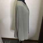 Norton Mcnaughton  women’s light green button up blouse​ Photo 4