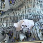Storia Smocked Floral Crop Top and Mini Skirt Set top Large skirt small Photo 13