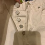 White Button Up Shorts Size 27 Photo 1