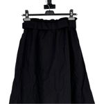 Disturbia Strega Tie Belt Midaxi Skirt in Black size 2 NWT Cotton Midi Maxi Photo 5