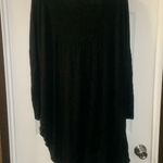 Cacia Black V Neck Surplice Twist Front High Photo 5
