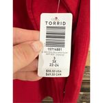 Torrid  NWT Sweatshirt Cozy Fleece Coca Cola Red sz 3X Photo 4