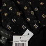 Joan Vass  New York Blouse Top Women's XS Extra Small Black Long Sleeve Pullover Photo 7