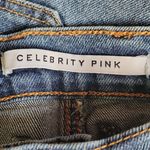 Celebrity Pink Conrad Blue Jean Shorts with Frayed Hem Size17/33 Photo 8