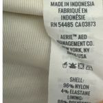 Aerie New American Eagle Animal Print Pique Knot Bikini Bottom Zebra Gold Sz L Photo 8