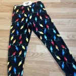 Maze Women's Holiday Lights Printed Leggings Size 4 Christmas Novelty Elastic Photo 6