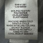 Ralph Lauren Women's Dress Floral Navy Ceil Blue On White Size 4 Petite Ruched Photo 5