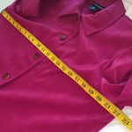 Briggs button down blouse petite long sleeve large buttons VTG 80s/90s Sz LG PET Pink Photo 4