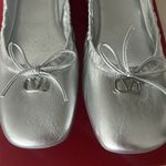 Valentino Garavani  silver ballerina flats Photo 1