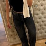 ZARA Full Length TRF High Rise Wide Leg Jean Photo 0